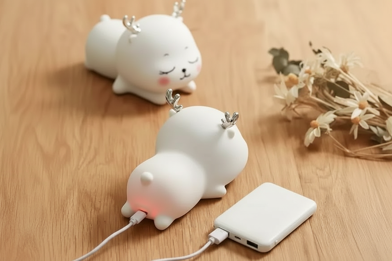 Original Nursery Night Lights with rechargeable Battery