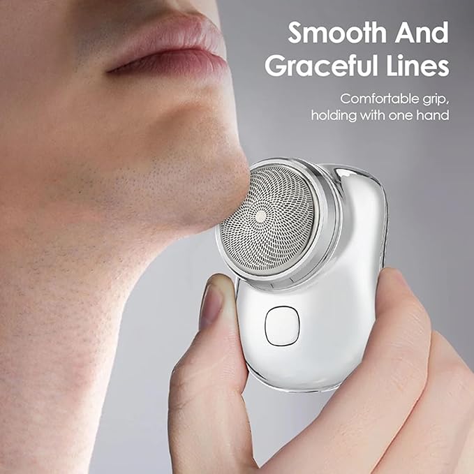 Mini-Shave Portable Electric Shaver, 2023 New Upgrade Mini Electric Razor Shavers for Men